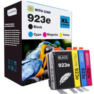 Imagem de Cartuchos de tinta 923XL 923e para impressoras HP 8120e 8130e de substituição para cartuchos de tinta HP 923e 923 923XL, compatíveis com OfficeJet Pro 8125e 8135e 8138e 8139e 8135 8139 8130 e |Pacote