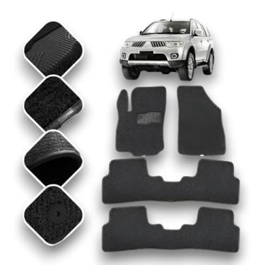 Imagem de Tapete Automotivo Kapazi Para Pajero Sport 7 Lugares - 2018 a 2025 (preto)