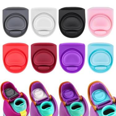 Imagem de ZONBBEE 8 peças de rolha de substituição para Owala FreeSip 680.4 g 947.2 g, tampa da tampa da boca da garrafa, vedação de silicone, peças de reposição acessórios compatíveis com Owala 16/19/24/32