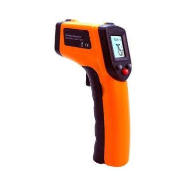 Imagem de Termômetro Digital Infravermelho Sem Contato Medidor De Temperatura a 
