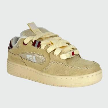 Imagem de Tênis Freeday Switch Creme Bordô, 41