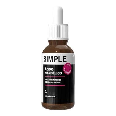 Imagem de Simple Organic Ultra Sérum Facial Ácido Mandélico 30ml
