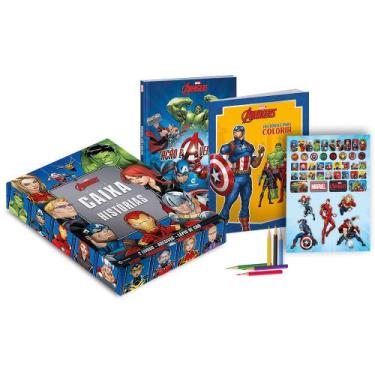 Imagem de Livro - Minha caixa de histórias Vingadores