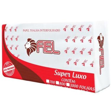 Imagem de Papel Toalha Interfolhado Super Branco 1000un 19,5x19,5 Fiel - FIEL PA