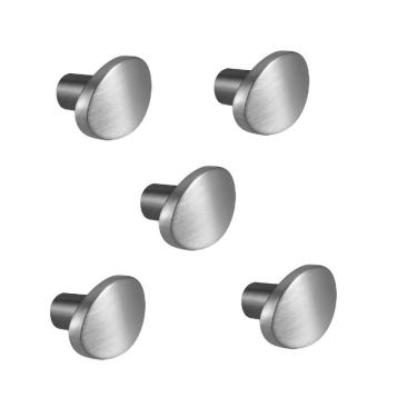 Imagem de Kit 5 Puxador Beetle Zen Niquel Velho Zp5403.889 Ponto