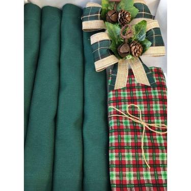 Imagem de Kit 4 Pças Jogo Americano De Mesa Jantar Natal Decoração 012