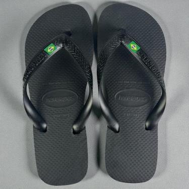 Imagem de Chinelo Havaianas Brasil Logo Unissex Original Legítima Com Bandeira C