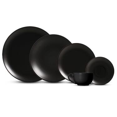 Imagem de Aparelho de Jantar Alleanza 30 pçs Preto Acetinado