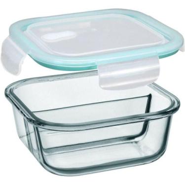 Imagem de Pote Mantimentos Hermético Com 2 Divisoes Vidro Temperado - HOME & CO