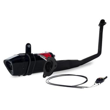 Imagem de Escape / Ponteira Coyote TRS 2 Way + Mais JUNIOR 20cm em Alumínio - YB