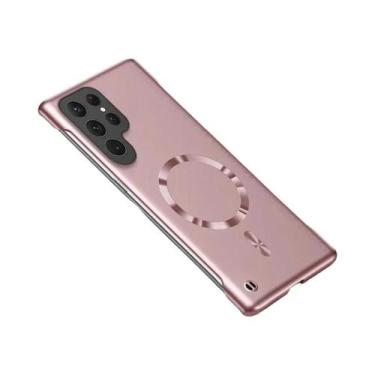 Imagem de Capa De Metal Sem Moldura Para Samsung A55 A56 S25 S24 S23 S22 S21 S20