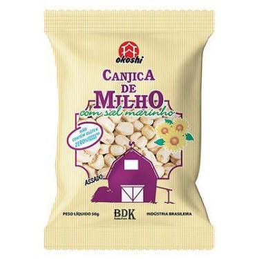 Imagem de Pipoca de Canjica De Milho com Sal Marinho Okoshi 40g