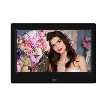 Imagem de Porta-Retrato Digital LED HD De 7 Polegadas 800x480 Com Álbum Intelige