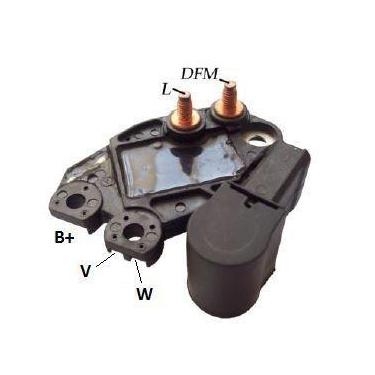 Imagem de Regulador De Voltagem Eletr Peugeot-206 1,6 2004-ik5821-ik5821 Ik5821 