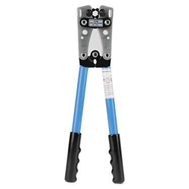 Imagem de HX-50B Cable Lug Ferramentas de crimpagem Alicate eletricista manual para crimpagem de cabos de 6-50 mm² (AWG 10-1) Crimpador de terminal hexagonal (azul)