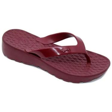 Imagem de Tamanco Anabela Dijean Feminino Anatômico 282/058 - Vinho