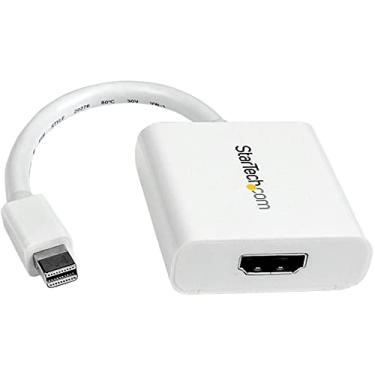 Imagem de StarTech. com Mini DisplayPort® para HDMI® Conversor Adaptador de Vídeo 1920 x 1200 - Adaptador Branco Mini DP para HDMI M/F (MDP2HDW)