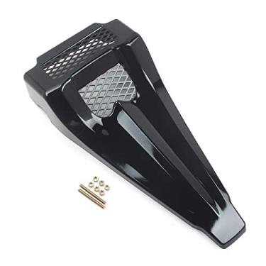 Imagem de FINMOKAL Colher spoiler preto brilhante para Harley Electra Road Street Glide 1997-2013
