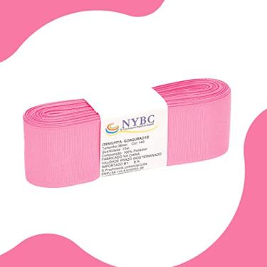 Imagem de Fita Para Laço De Gorgurão Rosa Chiclete 38mm C/10 Metros - Nybc