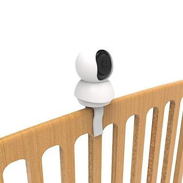 Imagem de Suporte Presilha Branco de Fixar Camera para Berço Compativel com TPLinkTC70