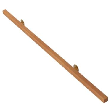 Imagem de Corrimãos simples para degraus ao ar livre, corrimão de pilar de ferro para escadas, kit de corrimão para escada interna e externa para escada curta