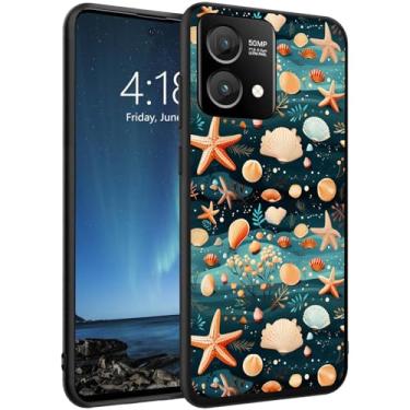 Imagem de DSRGRGFDJ Capa para Motorola Moto G Stylus 5G 2023 capa de 16,5 cm, capa de silicone ultrafina, antiarranhões e à prova de choque - concha de estrela do mar