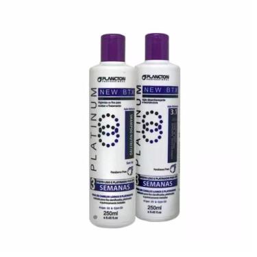 Imagem de Kit Btx Platinum Plancton Shampoo E Condicionador 2 X 250ml - Não Info