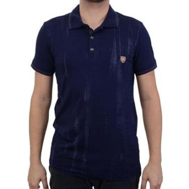Imagem de Camisa Polo Masculina Olho Fatal Marinho - 9501401108-Masculino