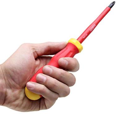 Imagem de STANLEY Chave Reta Cruzada Isolada 1000V de 5/16 Pol. x 150mm (7,9mm x 150mm) 65-975