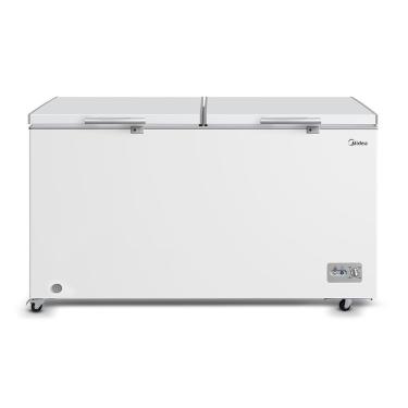 Imagem de Freezer Horizontal  2 portas Midea Branco 508L MDRC698FZD01