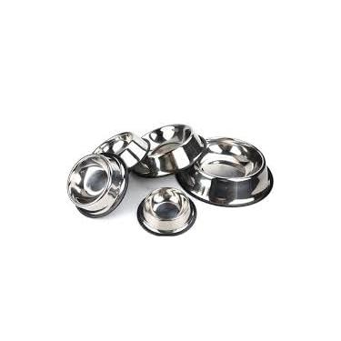 Imagem de Comedouro e Bebedouro Aço De Inox Para Pet Cachorro Cães e Gato Pote Vasilha Ração Água Antiderrapante De Animal (1400ml)