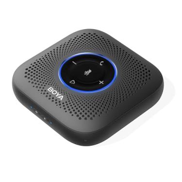 Imagem de Alto-falante Bluetooth BOYA Blobby Pro, captação de voz de 360°, redução de ruído, tempo de chamada de 16 horas, microfone de conferência USB para equipes de zoom de home office