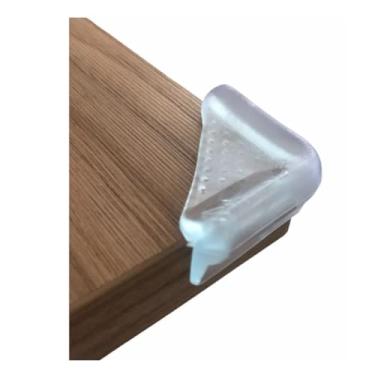 Imagem de Kit 4 Protetores Canto Quina P/Bebê Mesa Vidro Madeira