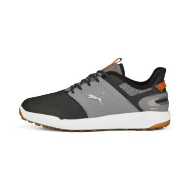 Imagem de PUMA Tênis de golfe masculino Ignite Elevate Wide, Puma Preto-Silencioso Shade-Goma, 38