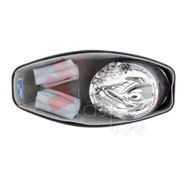 Imagem de Forração Honda Pcx 150 Forro Premium Baú 19 20 Cinza - Jaspe Ateliê, L