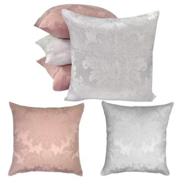 Imagem de Kit 4 Capas de almofada Jacquard Promocional 45 x 45  - MUMUDECOR, 147