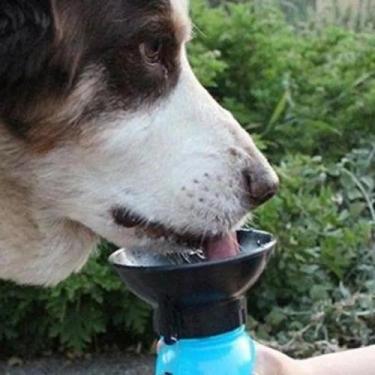 Imagem de Garrafa Bebedouro Água Portátil Pet Aqua Dog