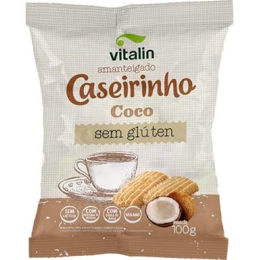 Imagem de Amanteigado Caseirinho Sabor Coco 100g - Vitalin