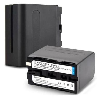 Imagem de kit 4 bateria Np-f970 Para Iluminadores De Led (nfe) F970 970 - LC Cel