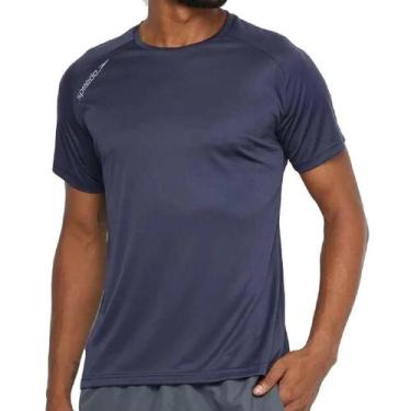 Imagem de Camiseta Speedo Raglan Basic Masculino, Marinho, P, Masculino