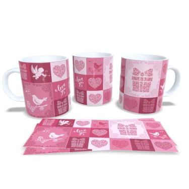 Imagem de Canecas Personalizadas Dia dos Namorados - Estampa Sublimada, Mod.131