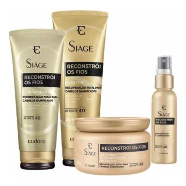 Imagem de Kit Eudora Siàge Reconstrói Fios (4 Produtos)