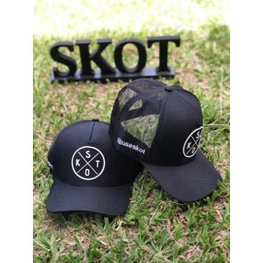Imagem de Boné UseSkot Preto Logo Redonda