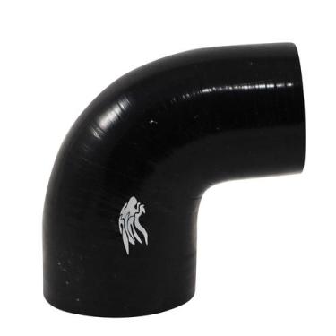 Imagem de Curva 90º Pressurização Silicone Preto 2 1/2" x 3"- Cód.2020 - MSA