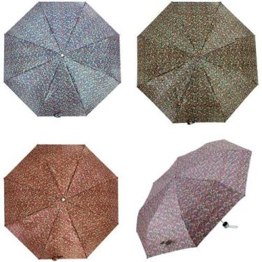 Imagem de GUARDA-CHUVA Mini Cetim 22CM Sombrinha 3 Seções 8 Varetas - Yangzi