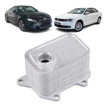 Imagem de Radiador de oleo motor audi a1 a3 a4 a5 a6 a7 q5 s3 tt vw jetta fusca 
