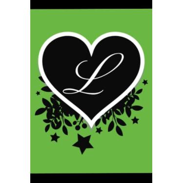 Imagem de Journal Notebook: Initial "L" Journal, Paperback, 120 Blank College Ruled Lined Pages, 6x9 inches