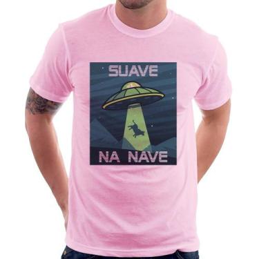 Imagem de Camiseta Suave na nave - Foca na Moda, Rosa bebê, GGG