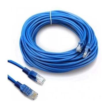 Imagem de Cabo De Rede 20 Metros Rj45 Internet Lan Azul  - It-Blue