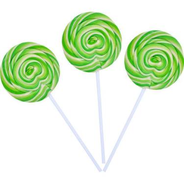 Imagem de Pirulito Psicodelico Verde 600gr - Bidoo